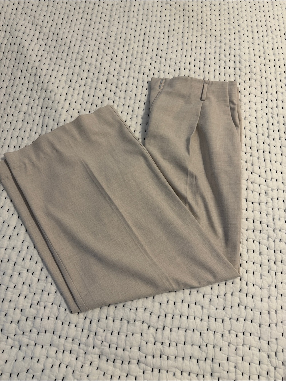 Ann Taylor Wide Leg Pants in Taupe